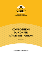 Composition du Conseil d'administration au 14 octobre 2025