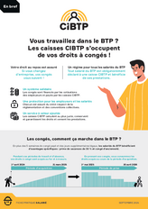 CIBTP | Les congés payés dans le BTP